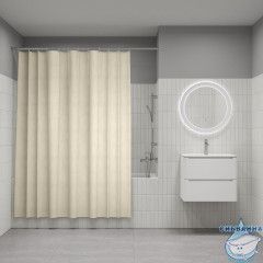 Штора для ванной, 200x180 см, Полиэстер, IDDIS, BD02P18i11