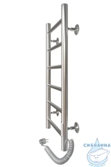 Полотенцесушитель электрический Санприз Аврора П6 30Х70 U (хром) (подключение универсальное)