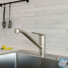 Смеситель для кухни, сатин, Male, IDDIS, MALBN00i05