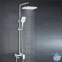 Душевая система Azario Arizona 300 1 режим AZ-20S (хром)