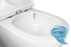 Унитаз напольный со смывом торнадо Azario Conto с бачком и сиденьем Soft Close (микролифт) AZ-T005BR