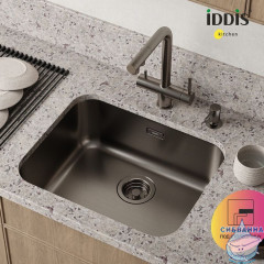 Мойка, нерж. сталь, графит, 533*433, Mate, IDDIS, MAT53GMi77