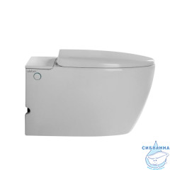 Унитаз подвесной импульсный Abber Bequem AC1107P с сиденьем Soft Close (микролифт) (белый)