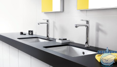 Смеситель для раковины Hansgrohe Metris 31183000 (с донным клапаном)