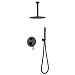 Душевая система Abber Emotion  250 1 режим AF8821B (черный матовый)