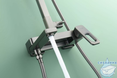 Душевая система Raglo 330 1 режим R51.24.09 (графит)