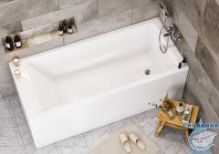 Акриловая ванна Roca Easy 180x80 с каркасом