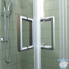 Душевое ограждение Veconi Rovigo 120x100 профиль хром, стекло прозрачное RV10-120100-01-C5 (без поддона)