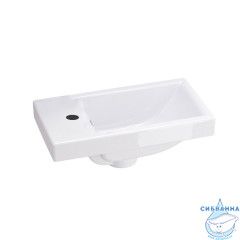 Тумба с умывальником для ванной комнаты, подвесная, белая, 40 см, Torr, IDDIS, TOR40W1i95K