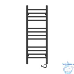 Полотенцесушитель электрический Laris Лаванда П12 30X90 R (черный матовый)