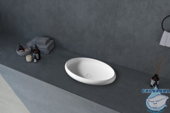 Раковина на столешницу 60 см ABBER Stein AS2614