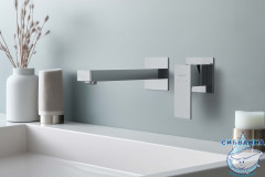 Смеситель для раковины встраиваемый Aquatek Либра AQ1613CR (хром)