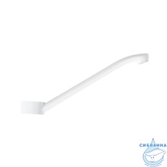 Излив для смесителя, кухня, нерж. сталь, 216х153 мм, поворотный, белый, IDDIS, 995V22W5SM