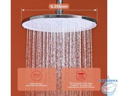 Душевая система Raglo 260 1 режим R03.24 (хром)
