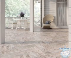 6264-0056 Плитка грес глаз. Вестерн Вуд Бел. 60,3*19,9 _ 1 \61,44