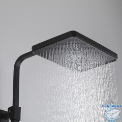 Душевая система Frap F2476-6 320 1 режим (черный)