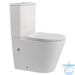 Унитаз напольный Abber Bequem AC1112  с бачком и сиденьем Soft Close (микролифт)