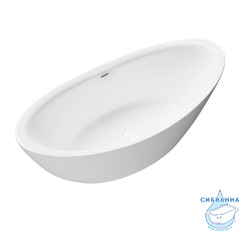 Акриловая ванна Grossman Galaxy GR-1402M 180x85 с каркасом (белый матовый)