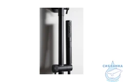 Душевая система Allen Brau Priority 300 1 режим 296346 (черный матовый)