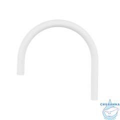 Сменный гибкий шланг для смесителя, силикон, цвет белый, Kitchen Line, IDDIS, FSPWH00i59