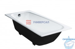 Чугунная ванна Универсал Классик 150х70 с ножками
