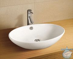 Раковина на столешницу 63 см Calypso CS3077