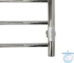 Полотенцесушитель электрический Санприз Аврора П8 50Х80 с полкой U (хром) (подключение универсальное)