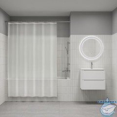 Штора для ванной комнаты, 180*180см, PEVA, P08PV11i11, IDDIS