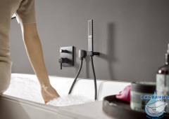 Ручной душ Hansgrohe Rainfinity 1 режим 26866670 (черный)