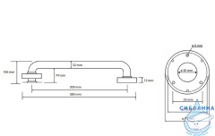 Поручень Bemeta Help 301100303