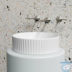  Раковина на столешницу 36 см Ceramicanova Element CN6057MW (белый матовый)
