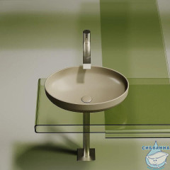  Раковина на столешницу 50 см Ceramicanova Element CN6056MC (капучино)