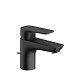 Смеситель для раковины Kludi PURE&STYLE 403823975 (с донным клапаном) (черный матовый)