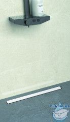 Дренажный трап для душа Pestan Frameless Line Matte White 750 решеткой 13701326