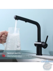 Смеситель для кухни Raglo R86.49.06 (черный)