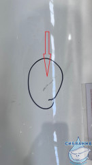 Чугунная ванна Универсал Ностальжи 150х70 №317 без ножек (с дефектом)