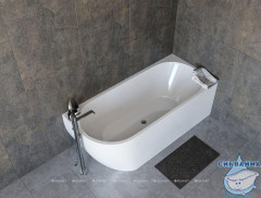 Акриловая ванна Aquanet Family Elegant R 180x80 (белый глянцевый)