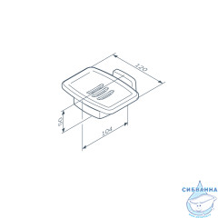 Мыльница AM.PM Gem A9034222