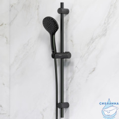 Душевой гарнитур AM.PM Gem 1 режим F0190022 (черный матовый)