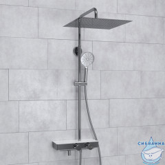 Душевая система Wasserkraft 400 1 режим A113.119.127.CH Thermo (хром)