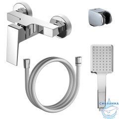 Смеситель для душа Azario Eddie AZ-WQY338207C (хром)