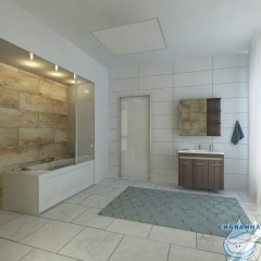 Акриловая ванна 1Marka Vita 150x70 с каркасом