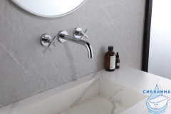 Смеситель для раковины встраиваемый ABBER Wasser Kreis AF81121 (хром)