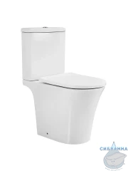 Унитаз напольный безободковый Azario Vise с бачком и сиденьем Soft Close (микролифт) AZ-1343BT