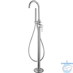 Cмеситель для ванны напольный ABBER Wasser Kreis AF8115 (хром)