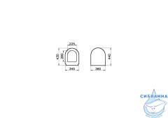 Сиденье для унитаза Vitra Zentrum 94-003-001