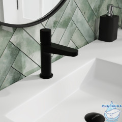 Смеситель для раковины Wasserkraft Fulda 5203 (черный матовый)