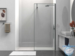 Walk-in Vincea Walk In HS 80 профиль вороненая сталь, стекло прозрачное VSW-1HS800CLGM