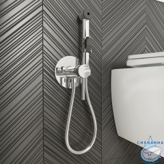 Встраиваемый смеситель с гигиеническим душем Iddis 003SBR0i08 (хром)