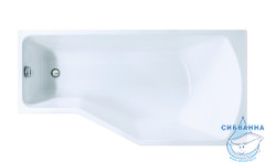 Акриловая ванна 1Marka Convey 150х75 R с ножками